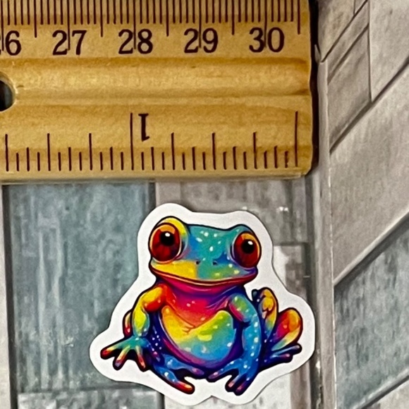 ๐10/$10๐ Psychedelic Frog Waterproof Sticker Decal - Picture 1 of 1
